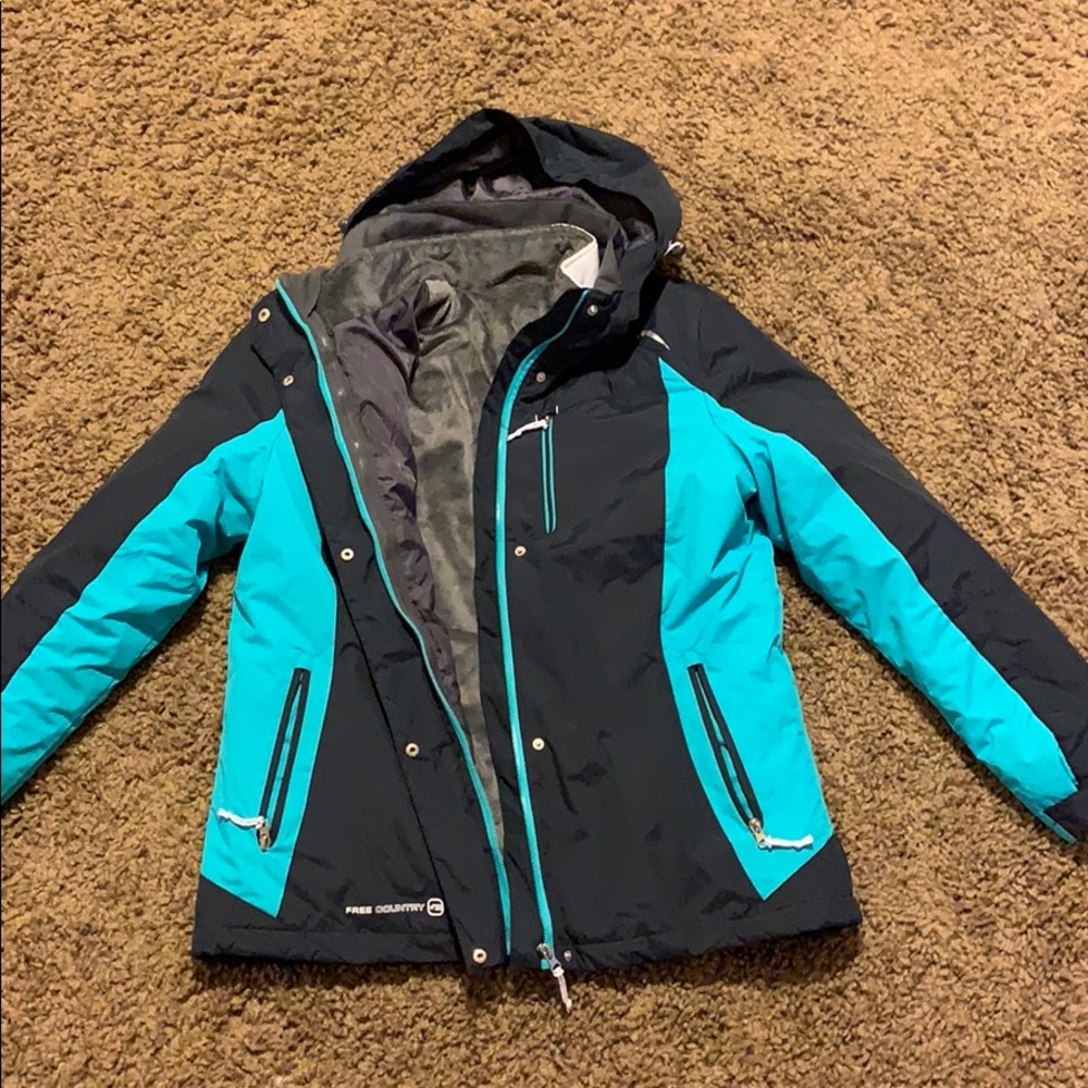 Free Country brand 3-in-1 winter coat.